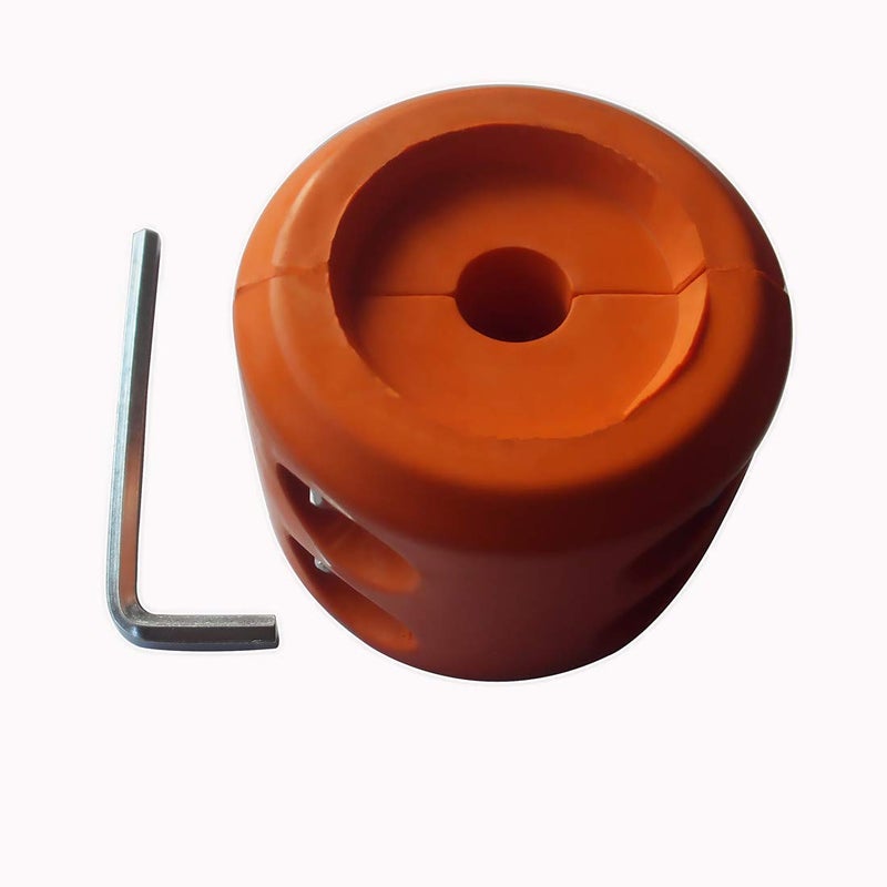 RepairWill 1 pack ATV-SCHS Winch Cable Hook Stopper Rubber Winch Line Saver with Allen Wrench for ATV UTV Winches (Orange) - Image 5